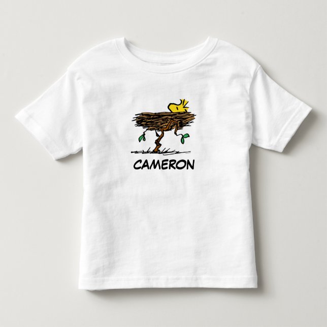 Peanuts | Woodstock Napping Toddler T-Shirt (Front)