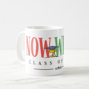Peanuts Woodstock Now What Graduation Funny Quote Coffee Mug