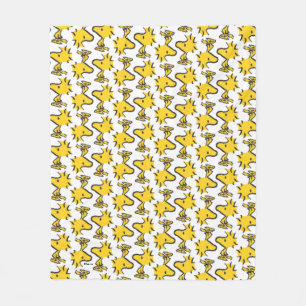 Peanuts   Woodstock Pattern Fleece Blanket