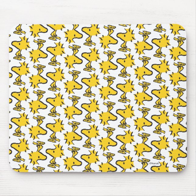 Peanuts | Woodstock Pattern Mouse Mat (Front)