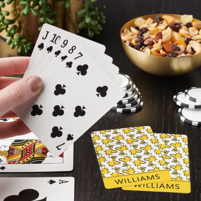 Peanuts | Woodstock Pattern Playing Cards (In Situ)