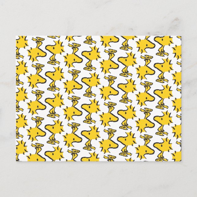 Peanuts | Woodstock Pattern Postcard (Front)