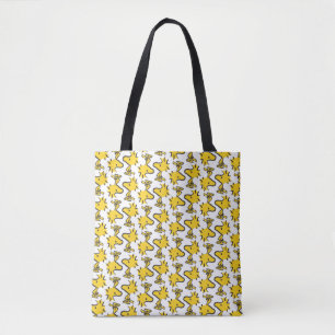 Peanuts   Woodstock Pattern Tote Bag
