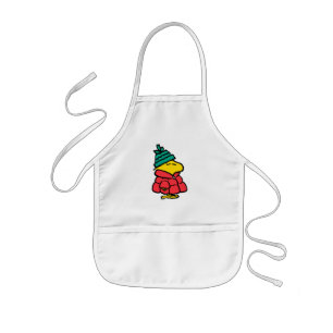 Peanuts Woodstock Puffy Winter Jacket Kids Apron