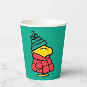 Peanuts   Woodstock Puffy Winter Jacket Paper Cups