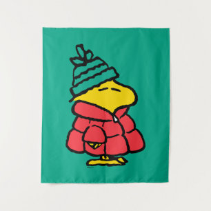 Peanuts Woodstock Puffy Winter Jacket Tapestry