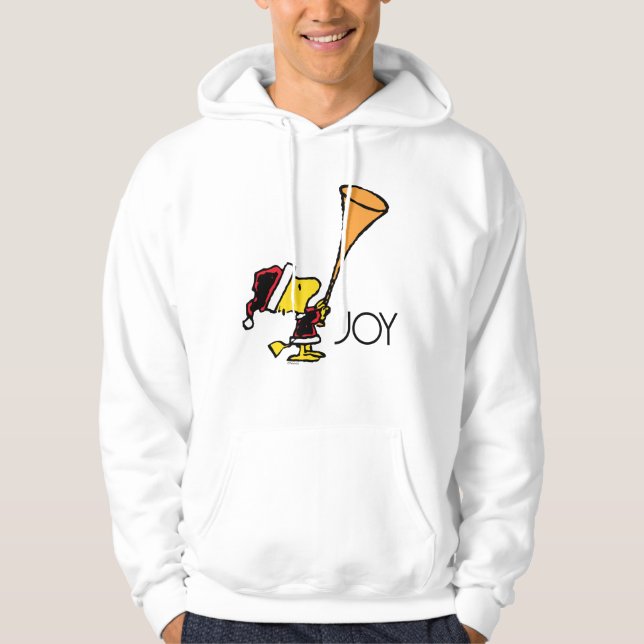 Peanuts | Woodstock Santa Claus Hoodie (Front)