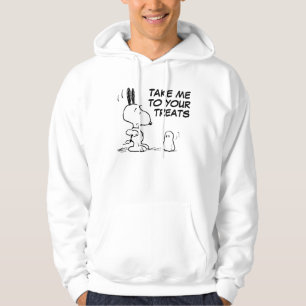 Peanuts Woodstock Scares Snoopy Hoodie