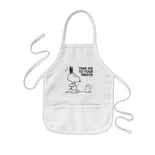 Peanuts   Woodstock Scares Snoopy Kids Apron