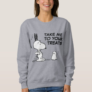 Peanuts   Woodstock Scares Snoopy Sweatshirt