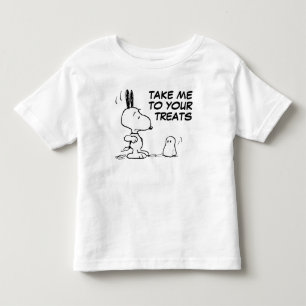 Peanuts   Woodstock Scares Snoopy Toddler T-Shirt