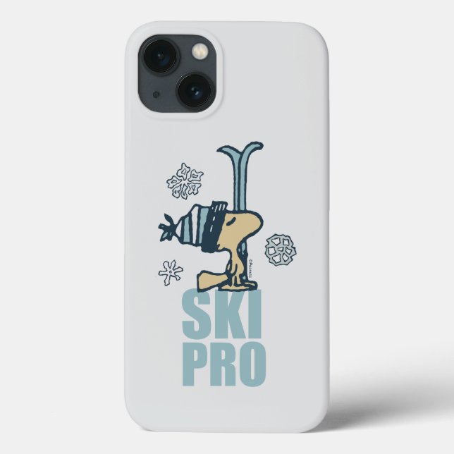 Peanuts | Woodstock Ski Pro Case-Mate iPhone Case (Back)