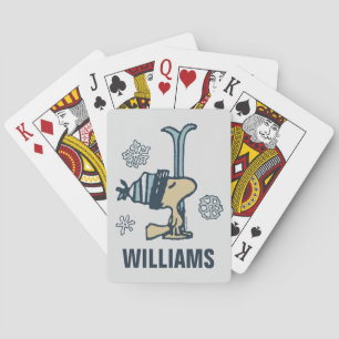 Peanuts   Woodstock Ski Pro Playing Cards
