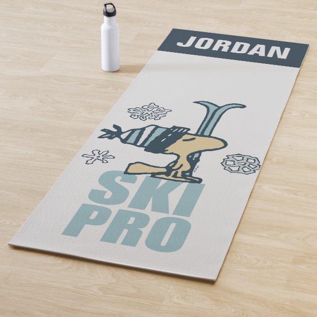 Peanuts | Woodstock Ski Pro Yoga Mat (In Situ)