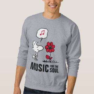 Peanuts   Woodstock Smelling the Flowers Sweatshirt