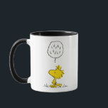 Peanuts | Woodstock Speaks Mug<br><div class="desc">Check out this super cute Peanuts design featuring Woodstock and polka dots.</div>