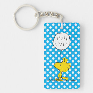 Peanuts   Woodstock Speaks & Polka Dots Key Ring