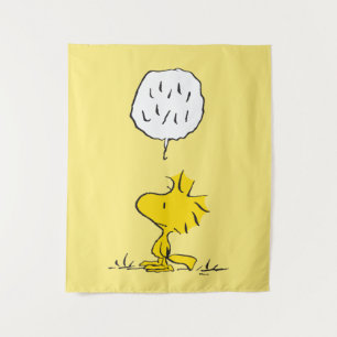 Peanuts Woodstock Speaks Tapestry