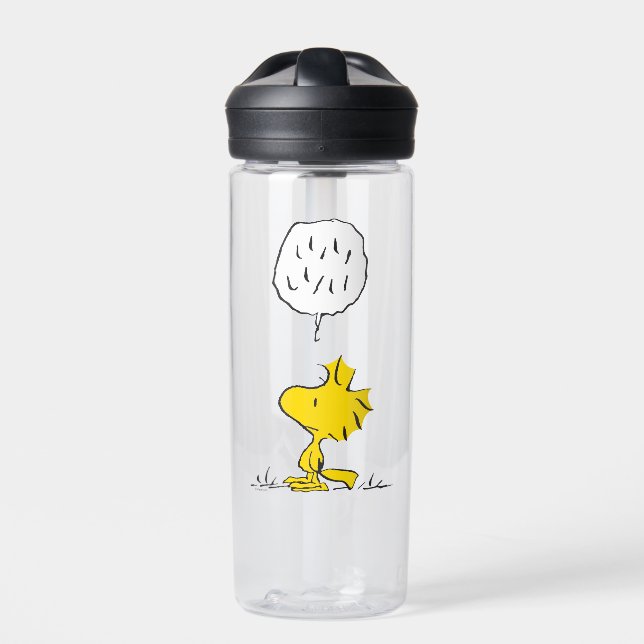 Peanuts | Woodstock Speaks Water Bottle (Front)