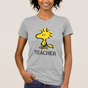 Peanuts Woodstock Teacher T-Shirt