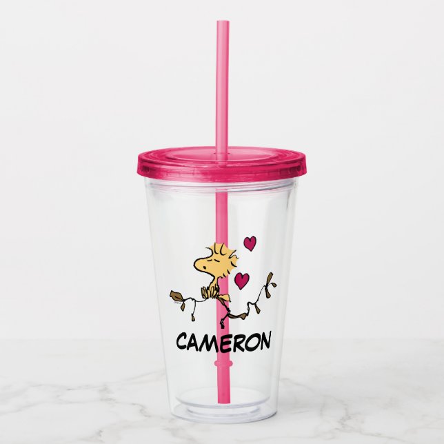 Peanuts | Woodstock Whistle Acrylic Tumbler (Front)