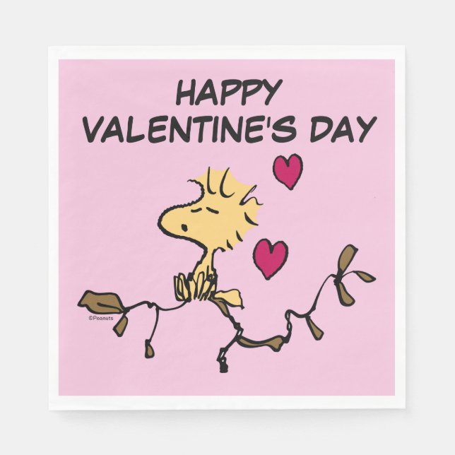 Peanuts | Woodstock Whistle Napkin (Front)