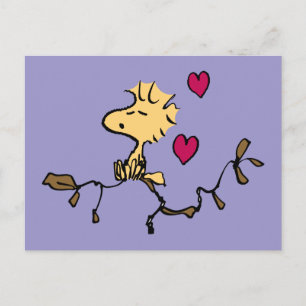 Peanuts Woodstock Whistle Postcard