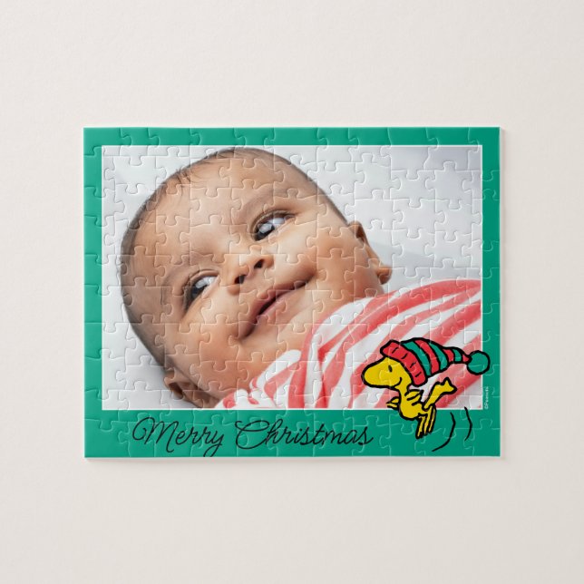 Peanuts | Woodstock Winter Beanie Cap Jigsaw Puzzle (Horizontal)