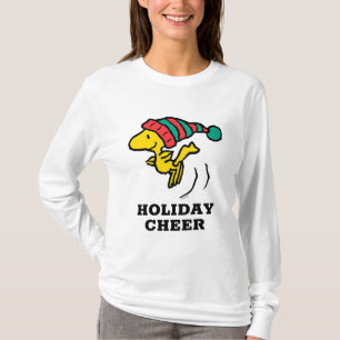 Peanuts Woodstock Winter Beanie Cap T-Shirt