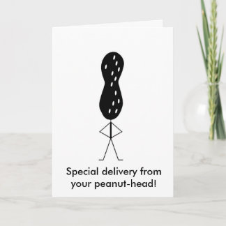 peanutty valentine holiday card