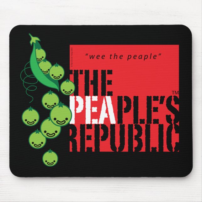 PEAPLE'S REPUBLIC MOUSE MAT (Front)