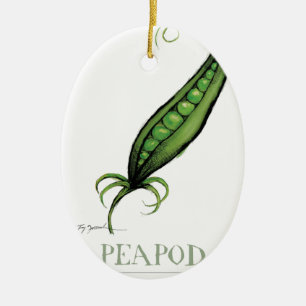 peapod, tony fernandes ceramic tree decoration