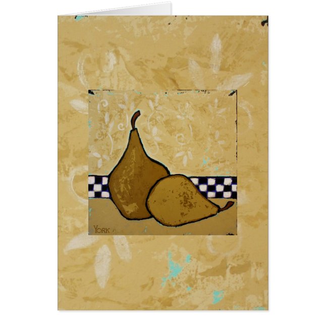 pear art card (Front)