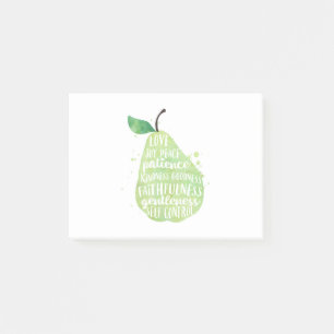 Pear Bible Quote Post-it Notes