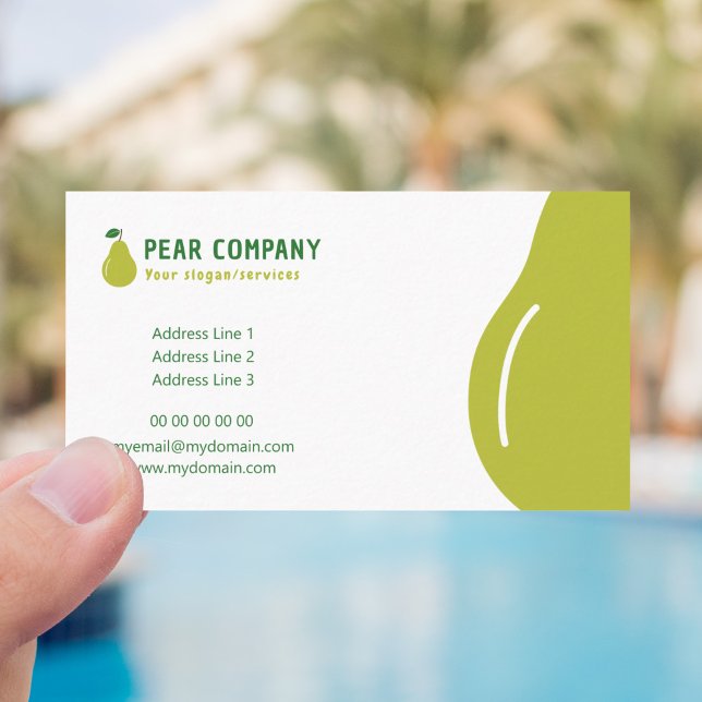 Pear Business Card (Pear Business Card)