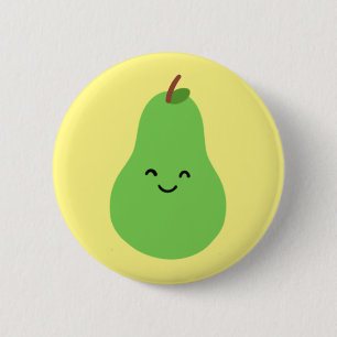 Pear Fruit Button