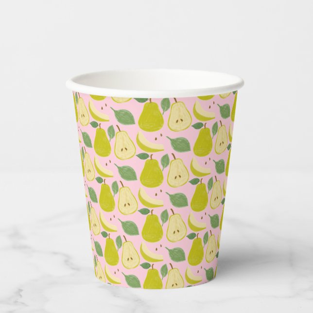 Pear Fruit Paper Cups (Front)