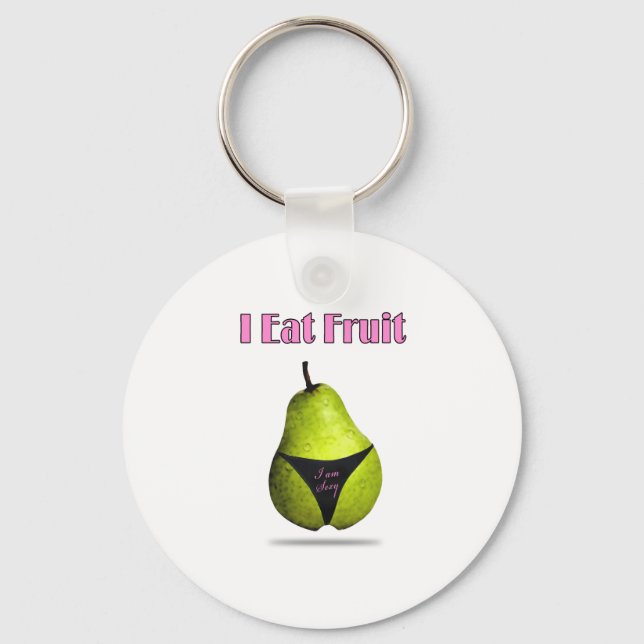 Pear fruits key ring (Front)