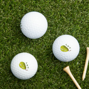 Pear Golf Balls