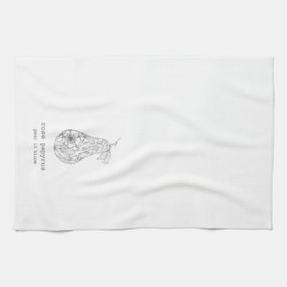 Pear in Bloom Tea Towel