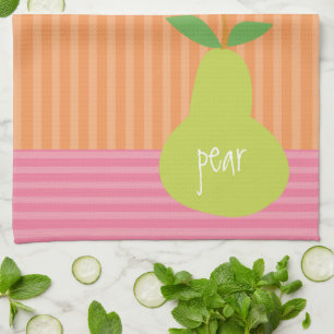 Pear Microfiber Kitchen Towels