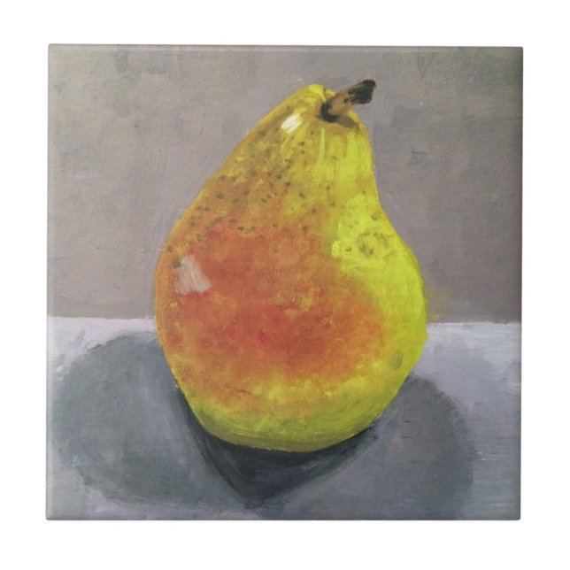 Pear Painting Tile (Front)