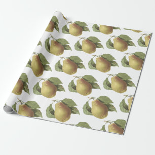 Pear Pattern Wrapping Paper