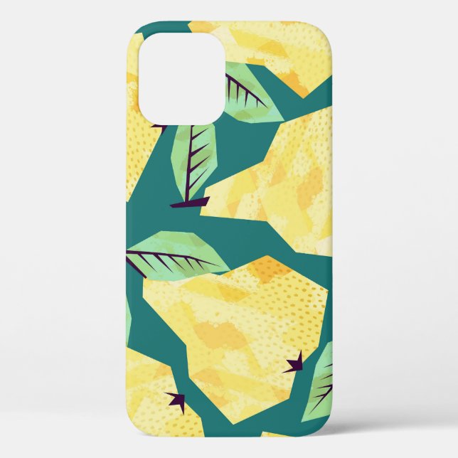 Pear Patterns: Watercolor Seamless Elegance Case-Mate iPhone Case (Back)