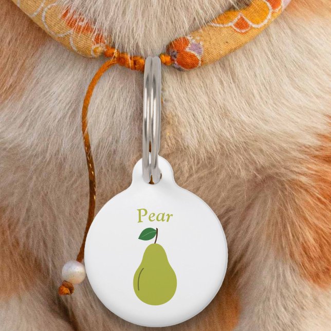 Pear Pet Tag (Pear Pet Tag)