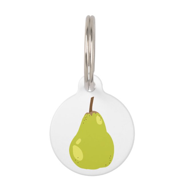 Pear Pet Tag (Front)