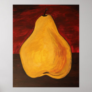Pear Poster