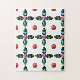 Pear shape Colour Art Jigsaw Puzzle