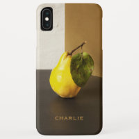 Pear Still Life custom monogram cases