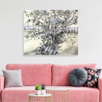 Pear Tree and Pickets / Artist Larry Lerew